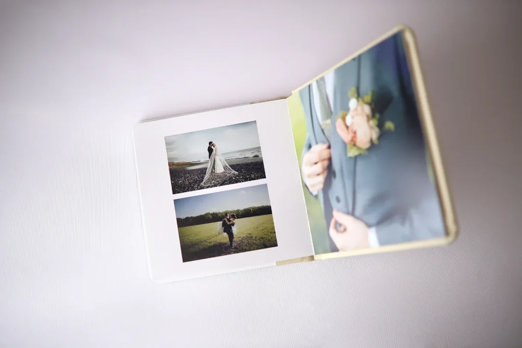 The inside pages' appearance